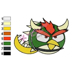 Angry Birds Space Embroidery Design 21